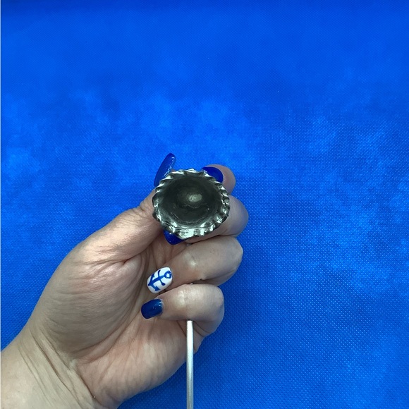 Vintage 1997 Party Lite Pewter Angel Candle Snuffer - Picture 5 of 9